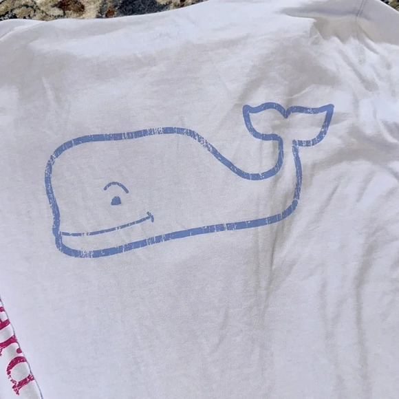 NWT VINEYARD VINES LIGHTWEIGHT WOMENS LONG SLEEVE GRAPHIC HOODIE BLUE SM - Picture 7 of 7